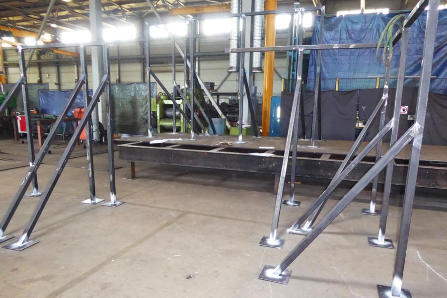 Beams, trusses frames, connections