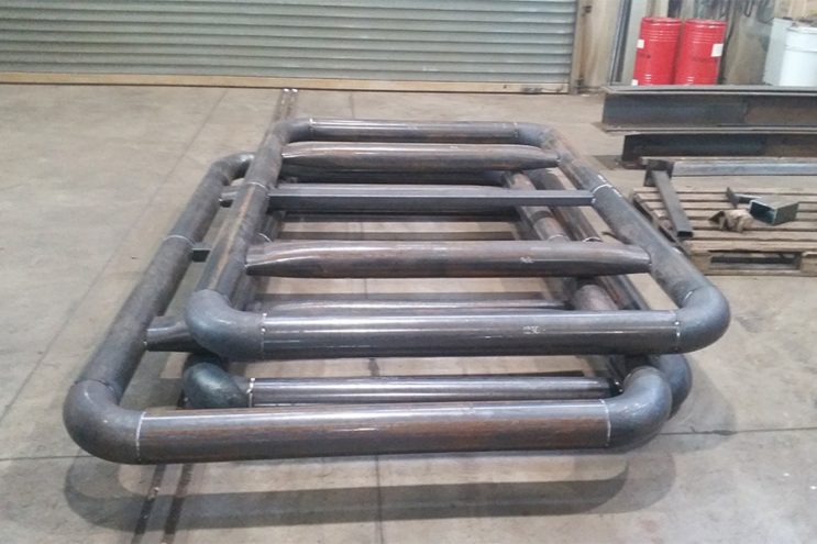 Steel Construction for an Automated Warehouse 3