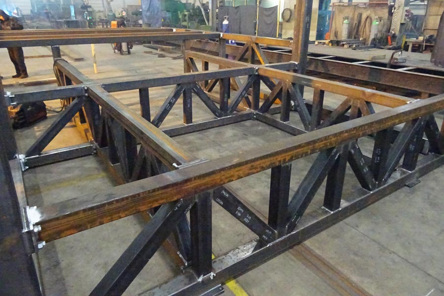 Seafastening structures